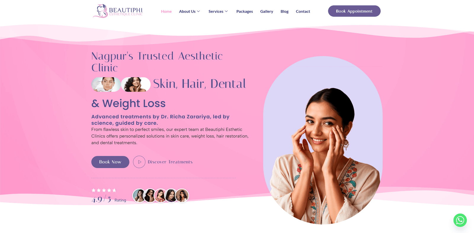 Beautiphi Esthetic Clinic screenshot